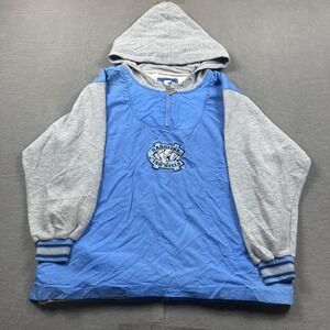 Vintage North Carolina Tar Heels Starter Jacket Mens Medium Blue NCAA Basketball